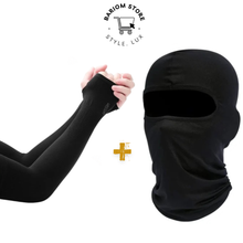 Charger l&#39;image dans la galerie, ثنائي الاناقة : واقي الذراع من الشمس والبرد أصلي مع كاكول احترافي انيق
