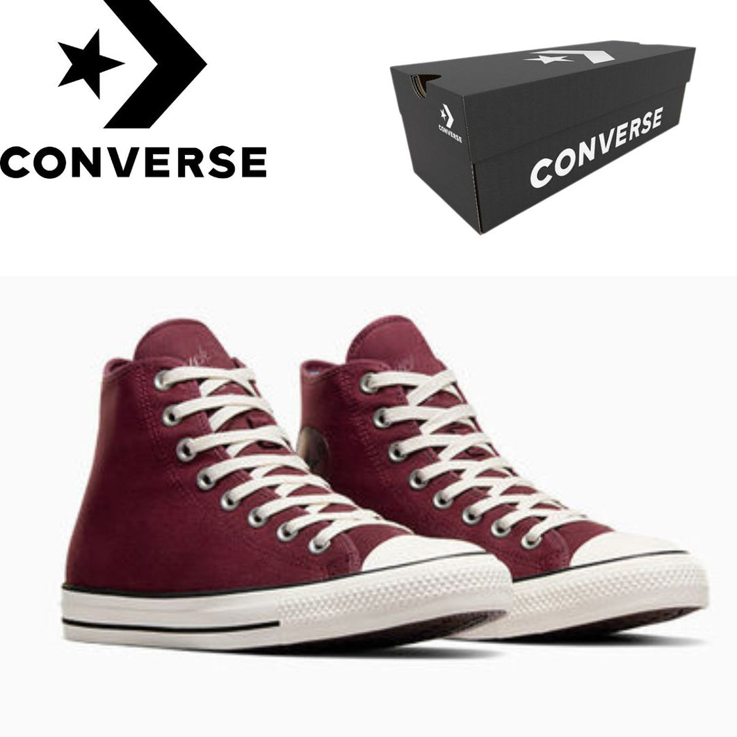 Converse montone all star super qualité Unisex en couleur bordeaux montone