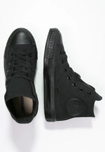 Charger l&#39;image dans la galerie, Converse montone all star super qualité Unisex en couleur noir basse montone